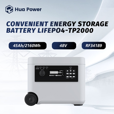 High-efficiency Portable Power Station for Camping and Outdoor Activities 2160Wh